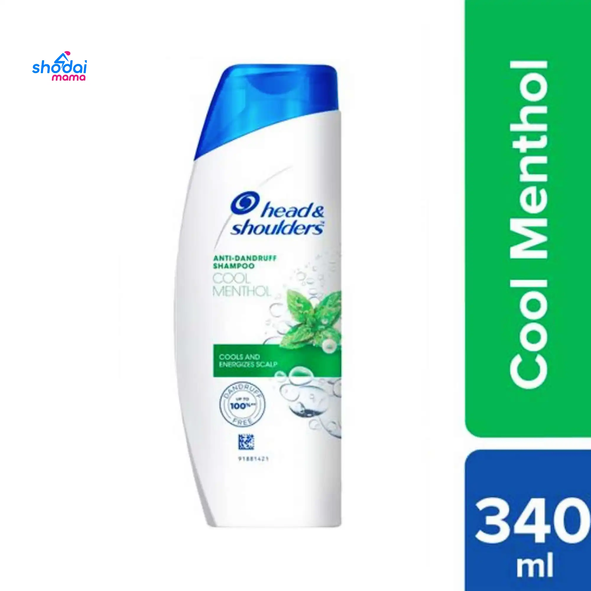 Head & Shoulders Cool Menthol Shampoo 340ml